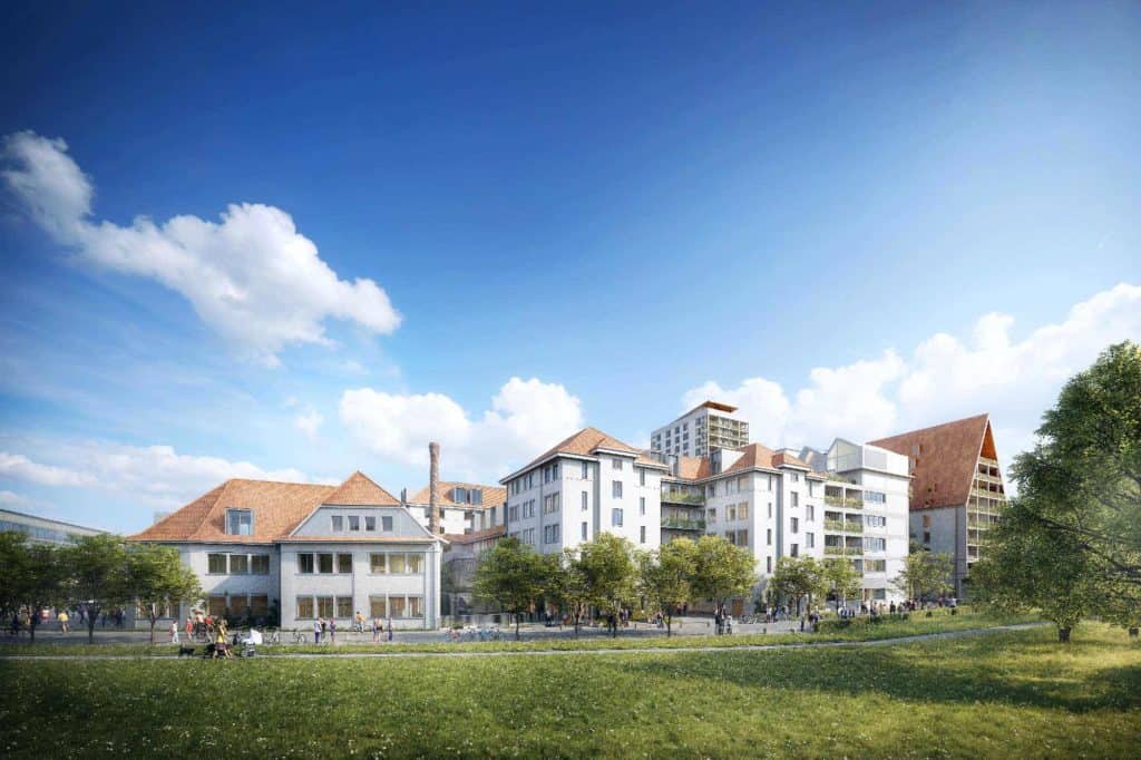 Vue Extérieure du Programme Entre2Rives à Strasbourg