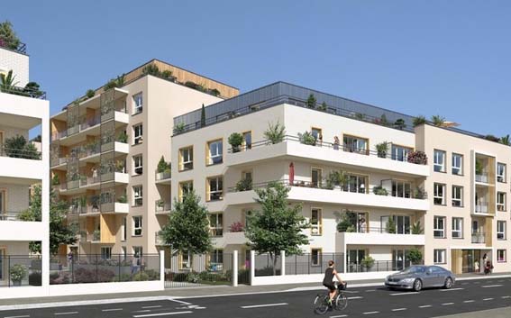 Carré flora programme immobilier Rouen