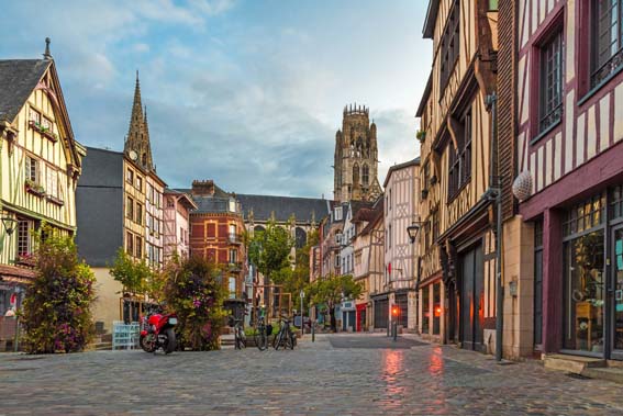 centre ville historique Rouen