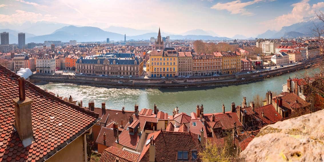 vue ville de Grenoble