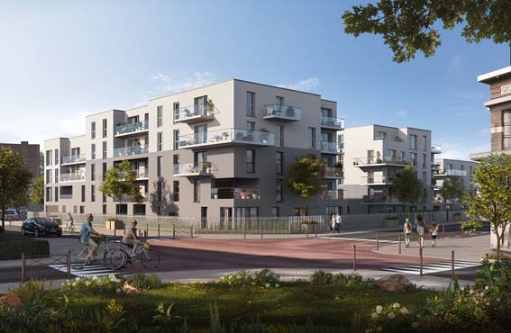 Loger Habitat résidence neuve Mnos-en-Barouel proche Lille