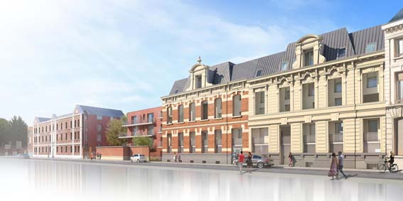 Loger Habitat CArré des Octaves appartement neuf Armentières