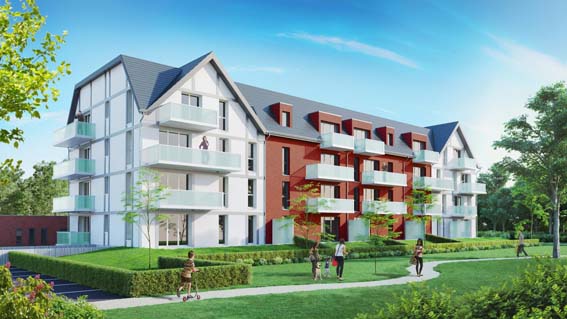 Loger Habitat appartements neufs Frelinghien proche Lille