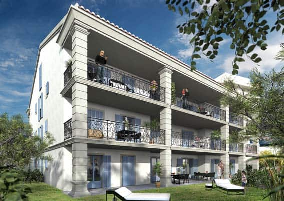 Villa Lumière résidence neuve Cannes