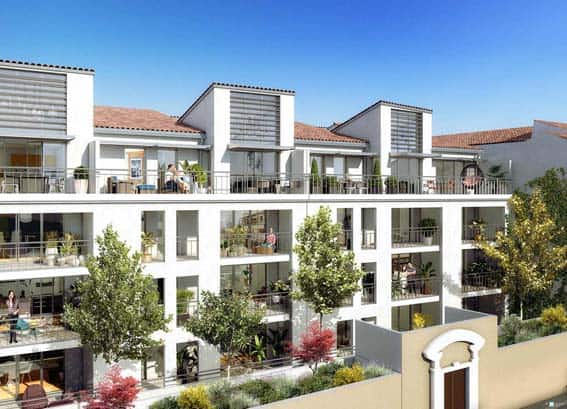 appartement neuf à Nîmes écusson