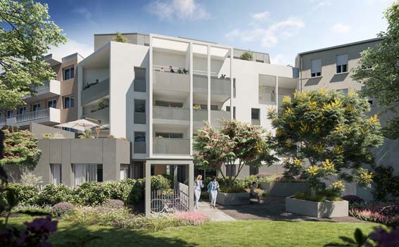 appartement neuf Villeurbanne Grand Clément